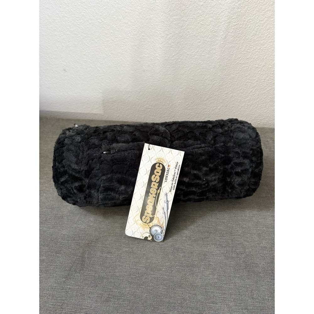 LoveSac Speakersac Pillow X 1 Black Crock Phurry Rare